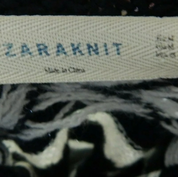 Zara Knit Cowichan Knit Fringe Sweater - Picture 2 of 3